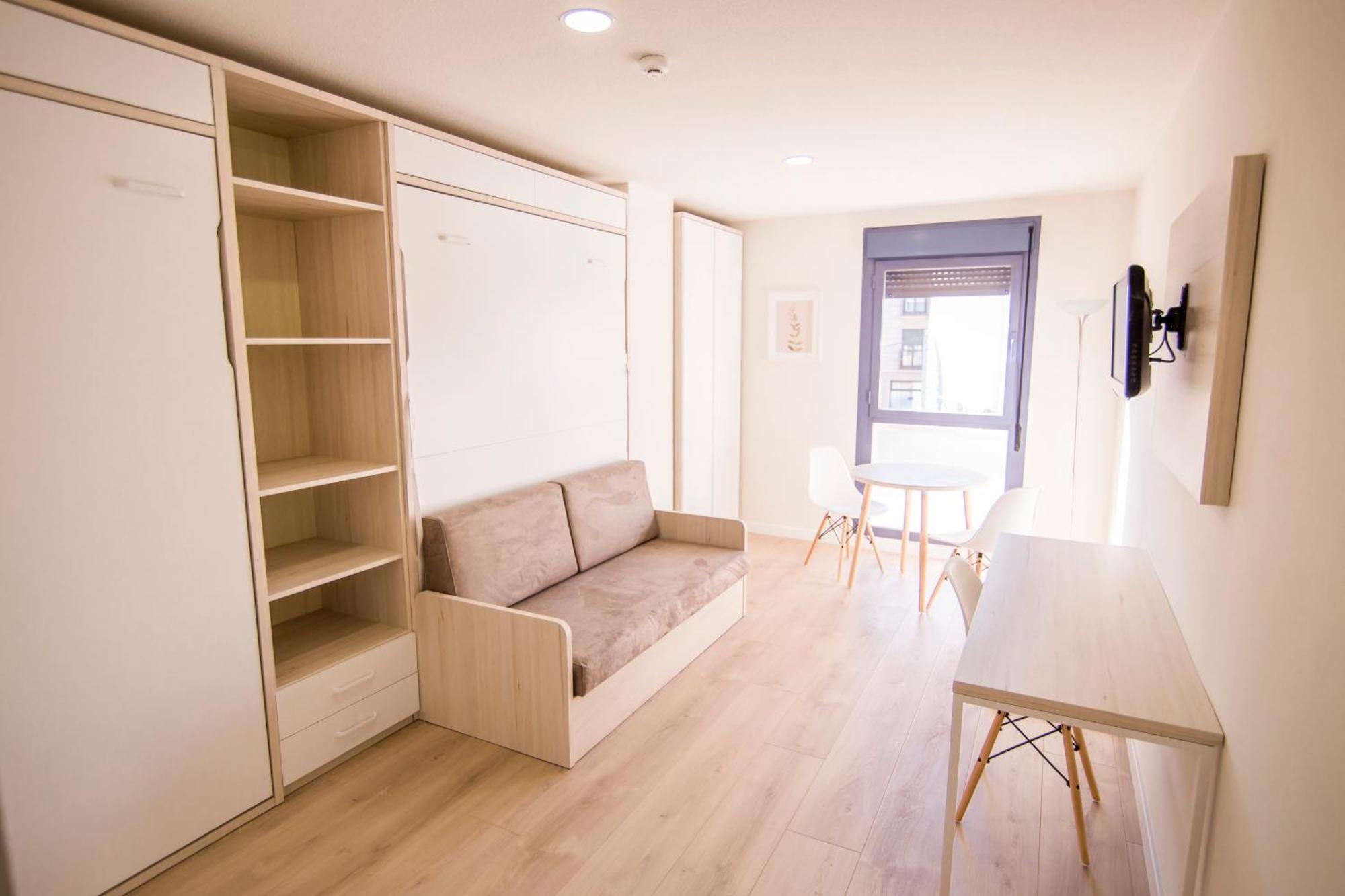 Apartamentos Plaza De Santiago - Estudios Turisticos - 1 Llave Pinto Extérieur photo