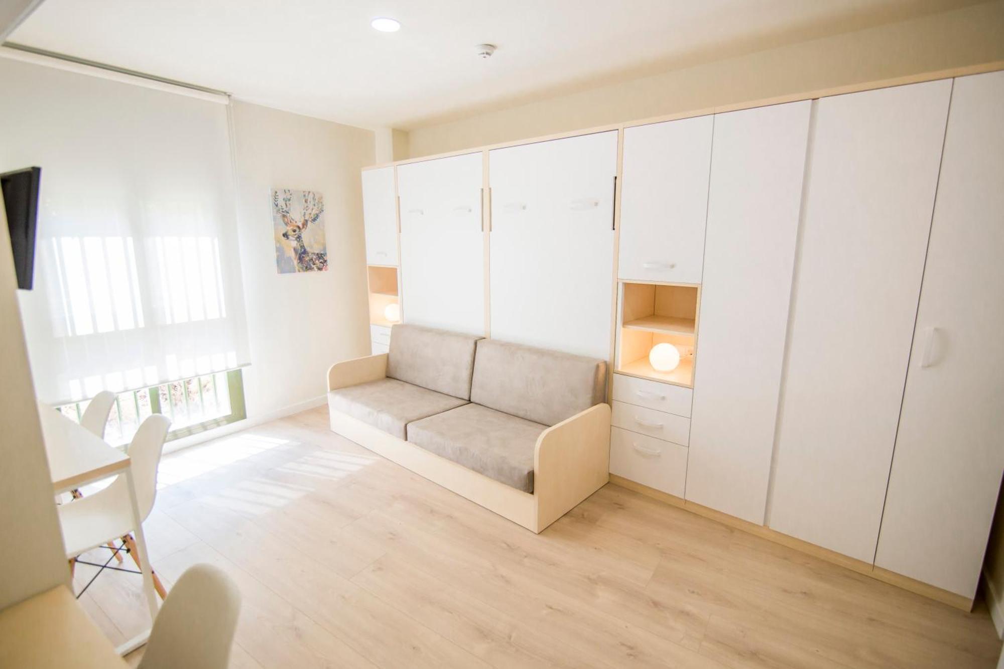 Apartamentos Plaza De Santiago - Estudios Turisticos - 1 Llave Pinto Extérieur photo